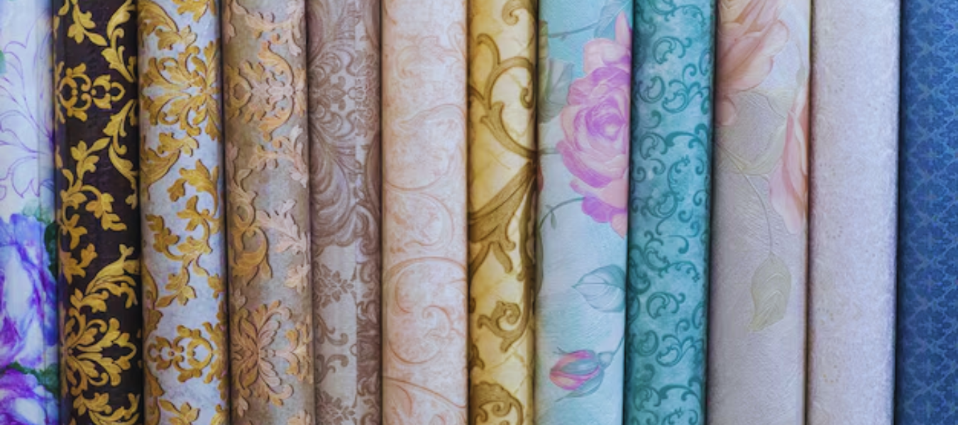 Papéis de parede coloridos e decorativos